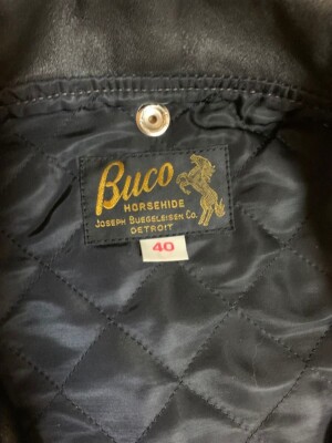BUCO J-24 40 THE REAL McCOY'S The Real McCoy's J-24 leather jacket