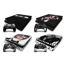 JOKER DC COMICS CHARACTER ART VINYL SKIN DECAL FOR PS4 SLIM CONSOLE  CONTROLLER