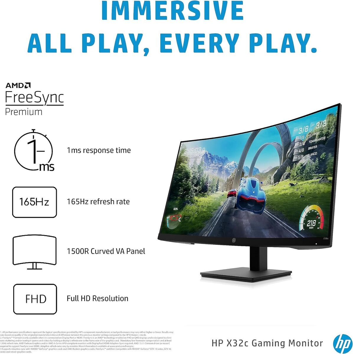 HP X32c 31.5 HP X32c 31.5