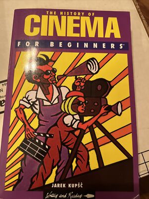 For Beginners Ser.: The History of Cinema by Jarek Kupsc 1998 paperback D6