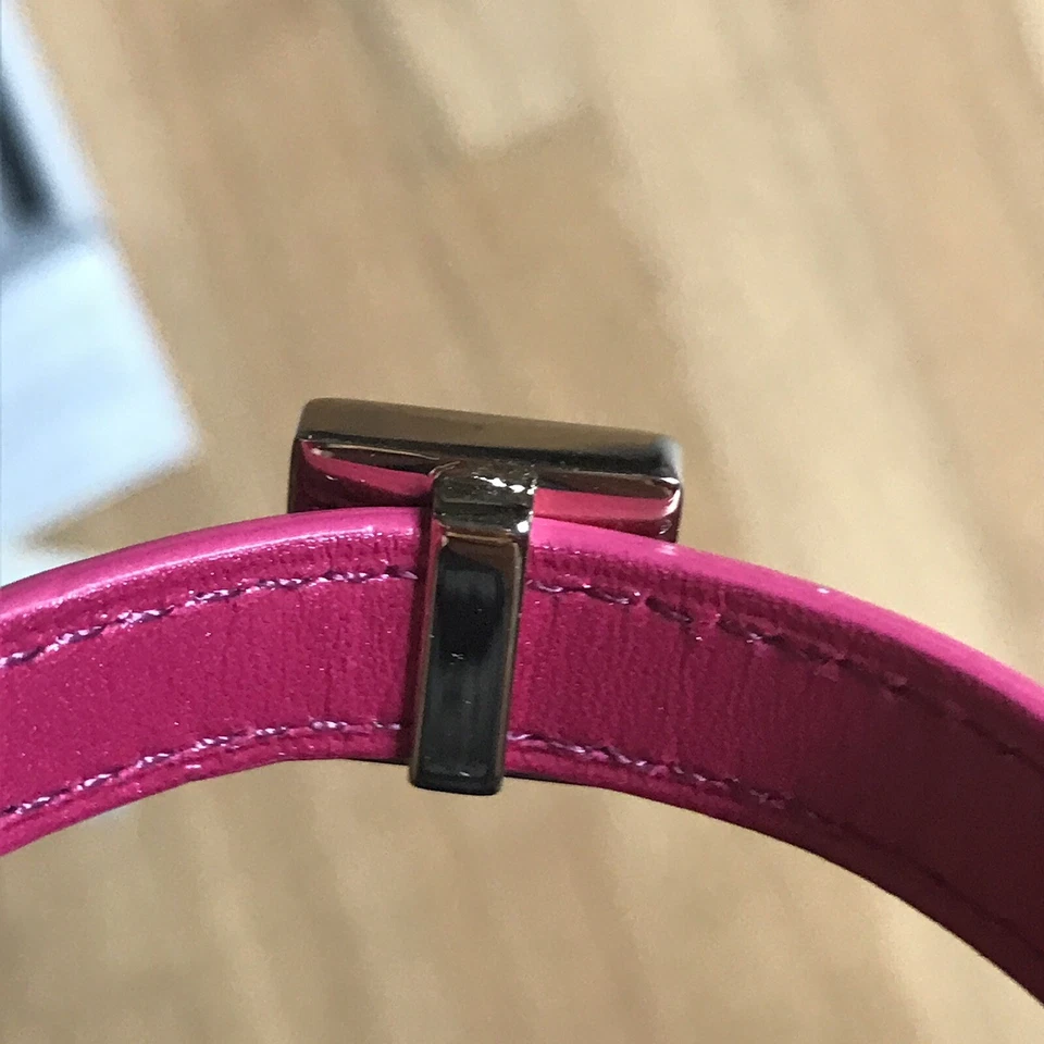 Lalique Masque de Femme Psyche Ondine Heart Catcher Lamb Leather Bracelet 2003 - Image 3 of 4