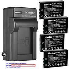 Kastar Battery Wall Charger for Kodak KLIC-5001  Kodak EasyShare Z760 Camera