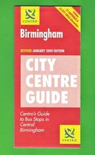 Centro West Midlands Bus Stop Guide - Birmingham City Centre - January 2000