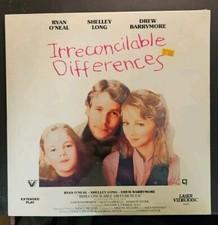Irreconcilable Differences Laser Disc SEALED Shelley Long Drew Barrymore Vestron