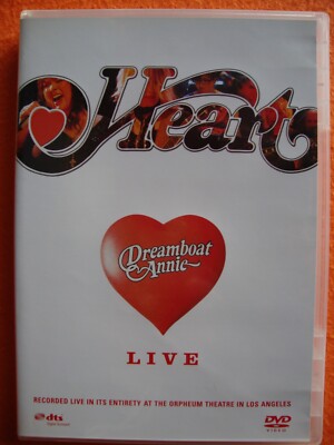HEART - DREAMBOAT ANNIE LIVE, DVD, WIE NEU