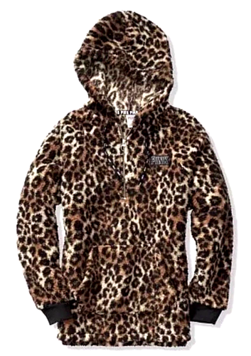 VICTORIA'S SECRET PINK SHERPA HOODIE 