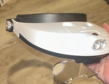 2 LED Headband Illuminating Magnifier