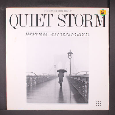 VARIOUS: quiet storm MANHATTAN 12'' LP 33 RPM