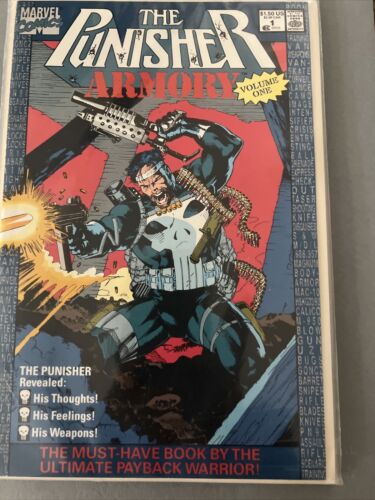 The Punisher Armory #1-4 (Marvel) Comic Lot