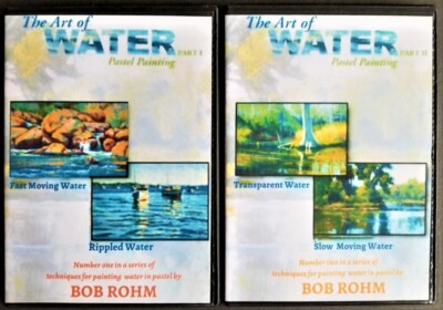 Bob Rohm - THE ART OF WATER PASTEL PAINTING PARTS #1 AND #2 - 2 DVD SET