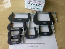 7pcs Junior unbreakable C-Clamps Set made of forged steel 1" to 3" CC-7IN---New