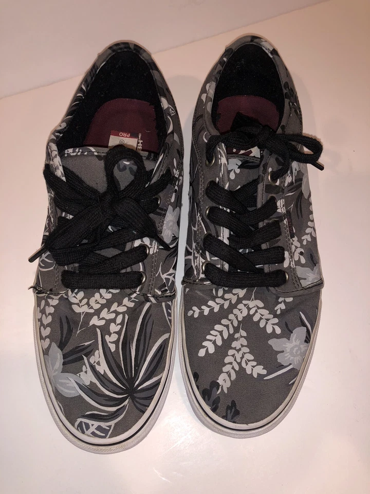 Zapatos de skate Vans Pro Ultracush HD World #1. Flores multicolores talla 11 Foto 3 de 4