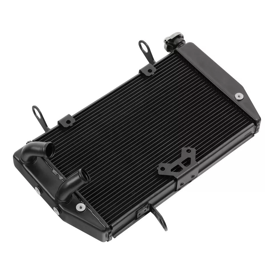 Radiadores de refrigeración negros para motor de motocicleta Ducati Multistrada 1200 2010-2014 Foto 2 de 4