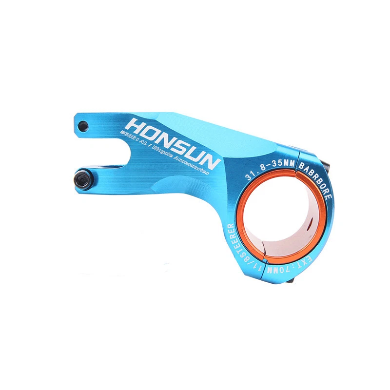 Bicycle Short Stem 70mm -17° Aluminum Alloy Stem 28.6*31.8/35mm Fit XC MTB Bike - Image 4 of 4