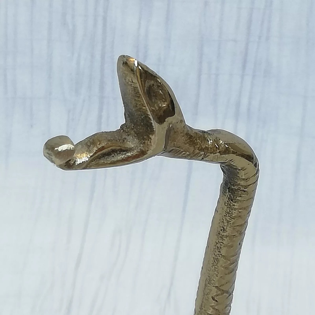 Support De Montre De Poche Style Art Déco Edgar Brandt 1920 Serpent - Vintage, Bronze