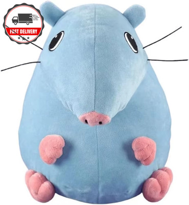 22 CM niedliches Plüsch-Puppenkissen Anime Pizzaturm Ratte - Kinder Geschenk & Deko