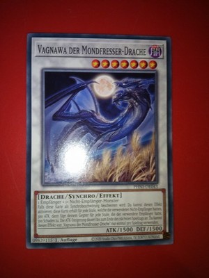 YUGIOH Karte VAGNAWA DER MONDFRESSER-DRACHE Deutsch PHNI-DE043 2020