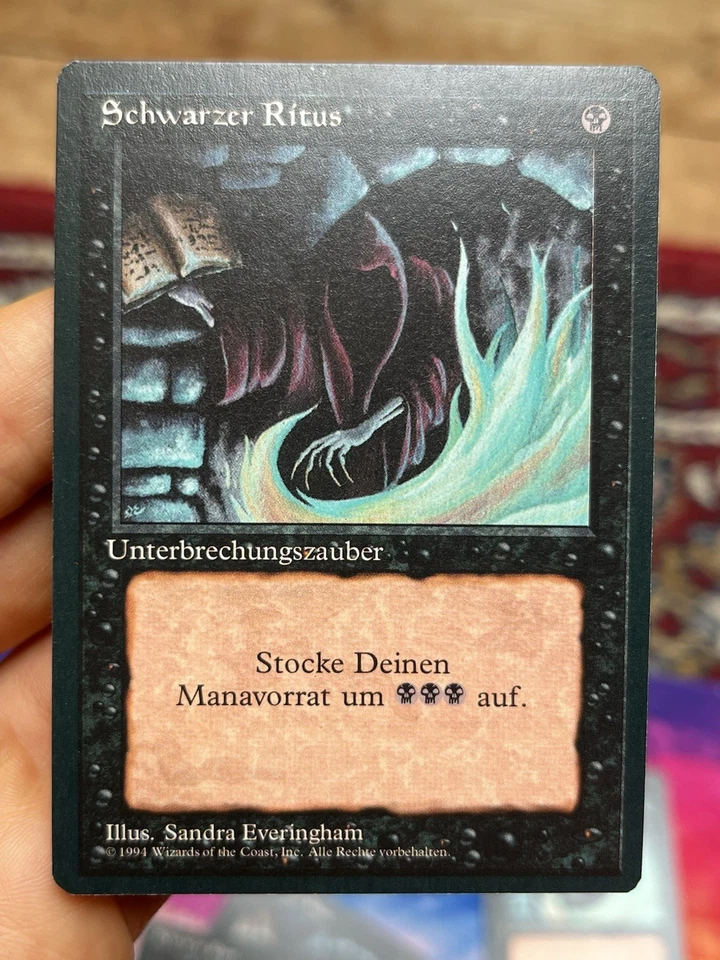 4x German FBB • Dark Ritual • NM / Unplayed • Mtg (1730) - Image 4 of 4