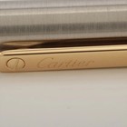 [Ebay Live] SB08-1331 Cartier Santos Ballpoint Pen Silver & Gold — photo 4