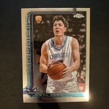 2025 Topps Chrome Kon Knueppel Base RC Hornets #254 