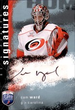 2007-08 Be A Player Signatures #SCW Cam Ward Autograph Auto Card