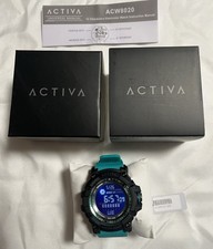 Activa Invicta Men's Digital Watch With Teal Band