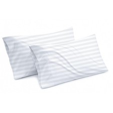 100 Egyptian Cotton King Size Pillowcases Set of 2 - Ultra Soft, Breathable,...