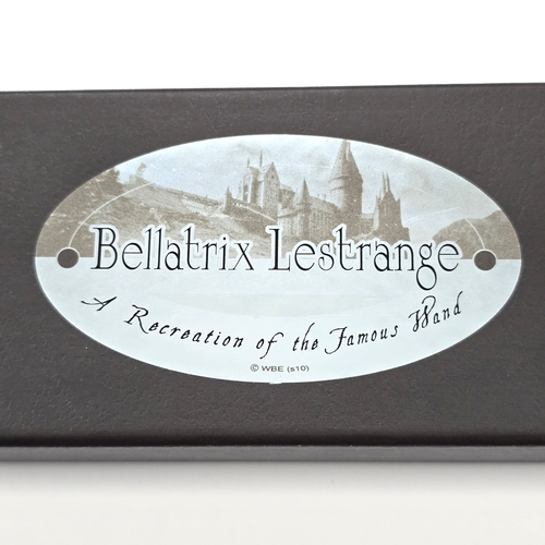 HARRY POTTER BELLATRIX LESTRANGE WAND NOBLE COLLECTION COMPLETE W/ METAL CLIP - Picture 8 of 11