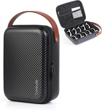 Travel Sunglasses Organizer Case for Women Men, Glasses Case Multiple Pairs w/Ad