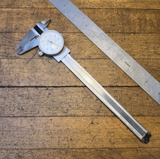 VINTAGE Vernier Caliper 0 6" Hardened Stainless 0.001" MACHINIST Tools ☆