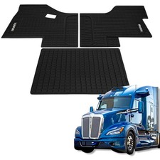 Floor Mats Fit for Kenworth T680 T880 W990S or Peterbilt 579 567 Trucks, Floo...
