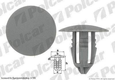 Befestigung Clip Clips für BMW E36 E34 E39 E23 Ford Courier J5 J3 Fiesta 03-13