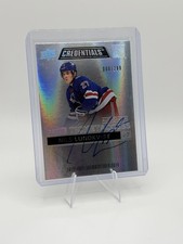2021 Upper Deck Credentials Debut Ticket Nils Lundkvist #DTAA-NL /299 (AU, RC)