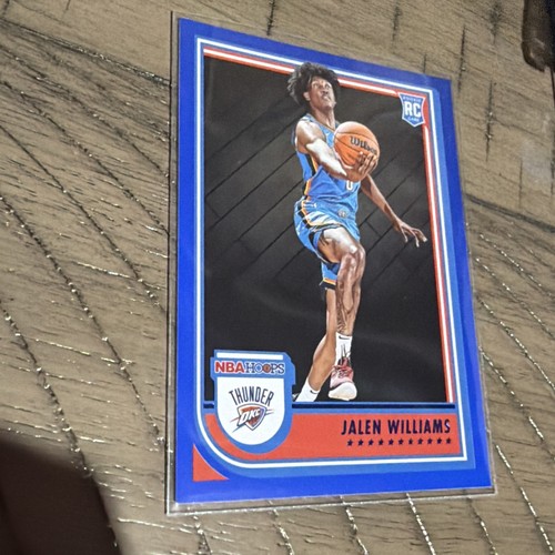 2022-23 Panini NBA Hoops - Rookies Jalen Williams #242 Blue (RC)