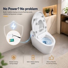 S100-JP Smart Bidet Toilet Instant Heated Adjustable Seat Built in Gentle Light