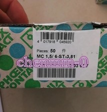50pcs/box NEW phoenixcontact MC1.5/ 6-ST-3.81 1803617