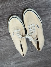 Vintage 70s 80s Vans Rare Made In USA Small Size 6 White