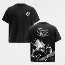 Lord of the Rings Fellowship of the Ring Vintage Washed T-Shirt