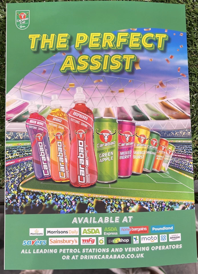 * 2025 CARABAO CUP FINAL - NEWCASTLE UNITED v LIVERPOOL - Match Programme (NEW) - Image 3 of 3