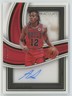 2022-23 Panini Immaculate Shadowbox Signatures Ayo Dosunmu Auto /75 Bulls