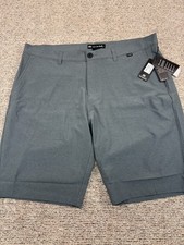 Travis Mathew Men's Sand Harbor Performance Golf Chino Shorts Size 40 Gray NWT