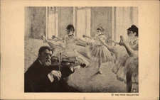 The Rehearsal New York vintage postcard a290