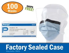 Precept 15310 Procedure Mask FluidGard 160 Anti‑Fog , Extended Shield Level 3
