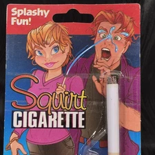 SQUIRTING CIGARETTE Squirts Water Funny Joke Nostalgic Trick Classic Prank Gag 