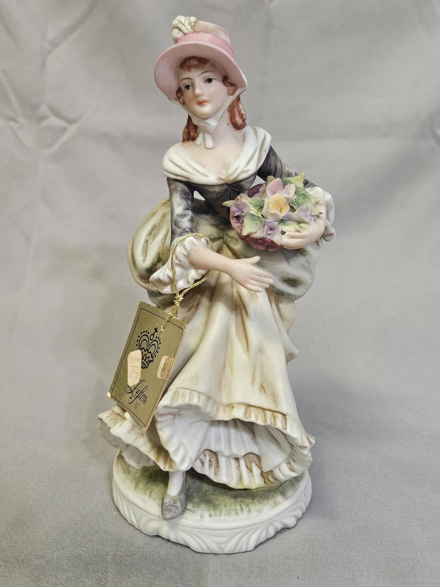 Victorian Woman Figurine In Occupied Japan Collectibles for sale