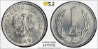 Poland 1 Zloty 1949 PCGS MS 66