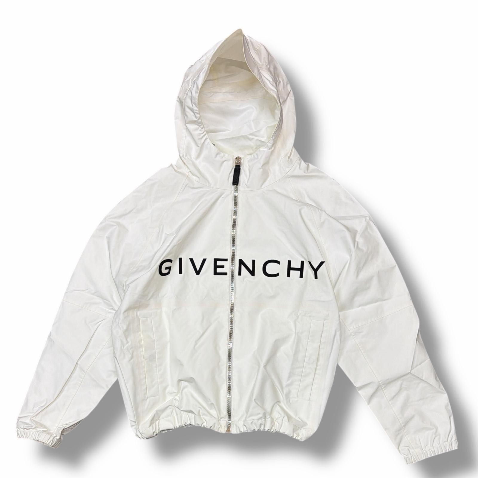 GIVENCHY Front logo zip jacket Nylon jacket BM00W… - image 1