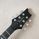 Electric Guitar Mahogany Body Quilted Maple Top Humbucker Pickup in Blue Set In — photo 4