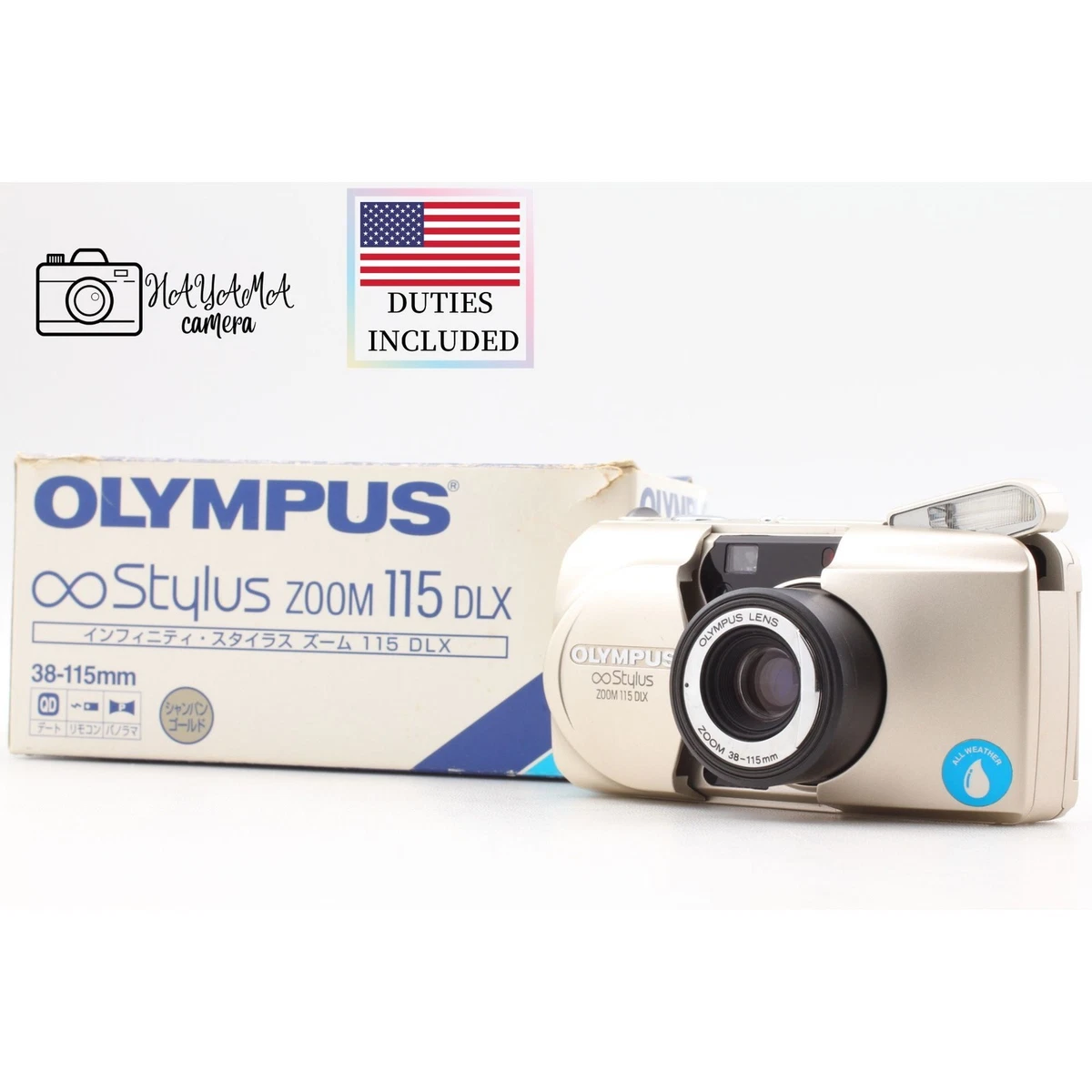 Olympus Stylus ZOOM 115 35 mm Auto Film Cameras for sale | eBay