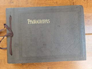 Early 1900's Photo Album Life On a Farm 100 Photos Old Cars Horses People